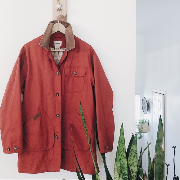 L.L. Bean Jackets & Blazers - L.L. Bean Adirondack Barn red coat size Medium